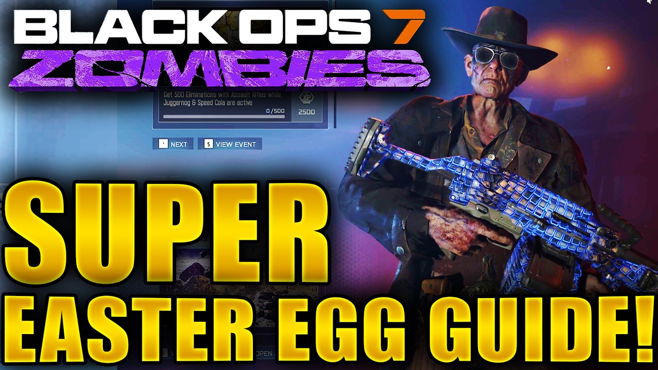 Poradnik do SUPER Easter Egga w BO7 Zombies! Wszystkie zabawki/mapy i nagrody! (Black Ops 7 Zombi...
