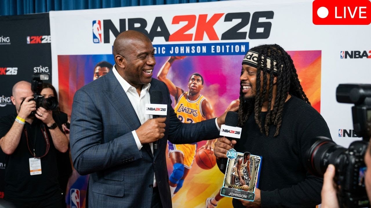 TALKING TO MAGIC JOHNSON… CAN I PULL YOUR CARD? CERTIFIED PACK OPENING NBA 2K MYTEAM