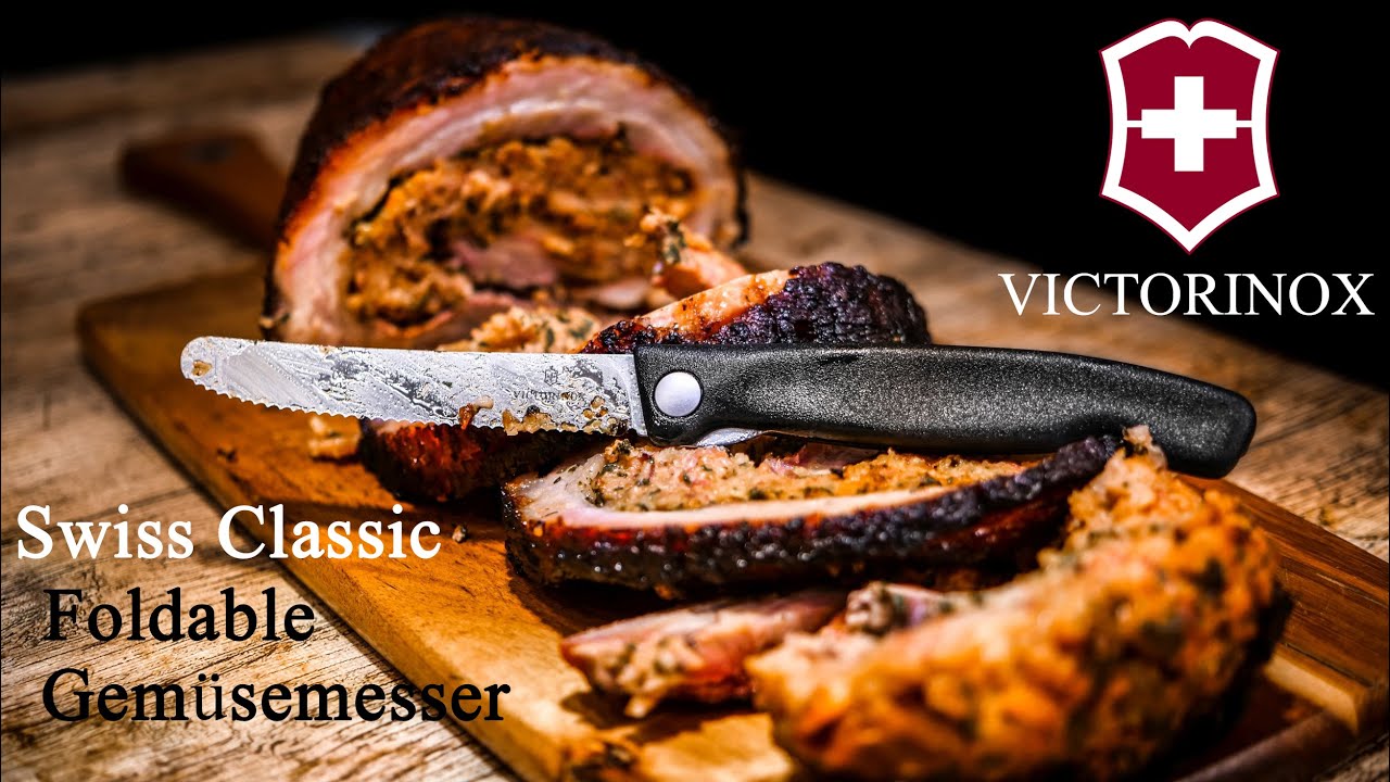 VICTORINOX Swiss Classic Foldable Gemüsemesser / Tomatenmesser /Vespermesser | Preview (German)