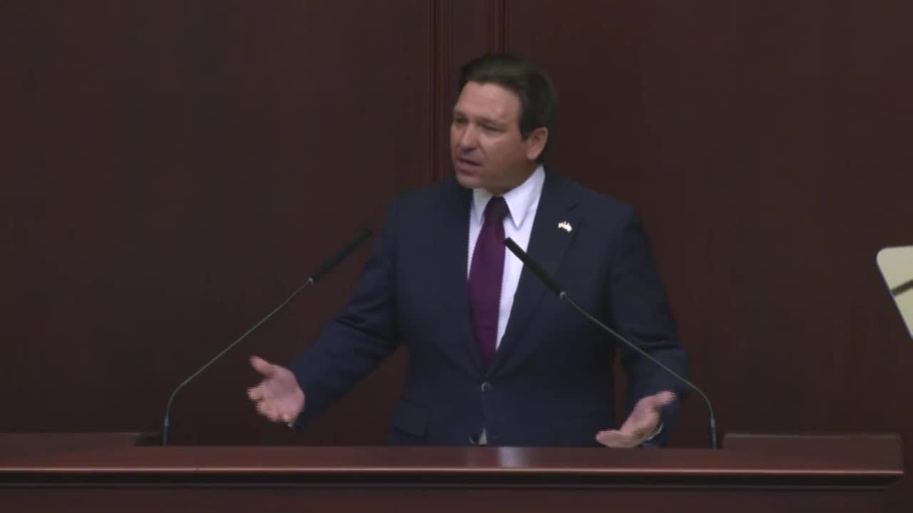 Gov. Ron DeSantis State of the State