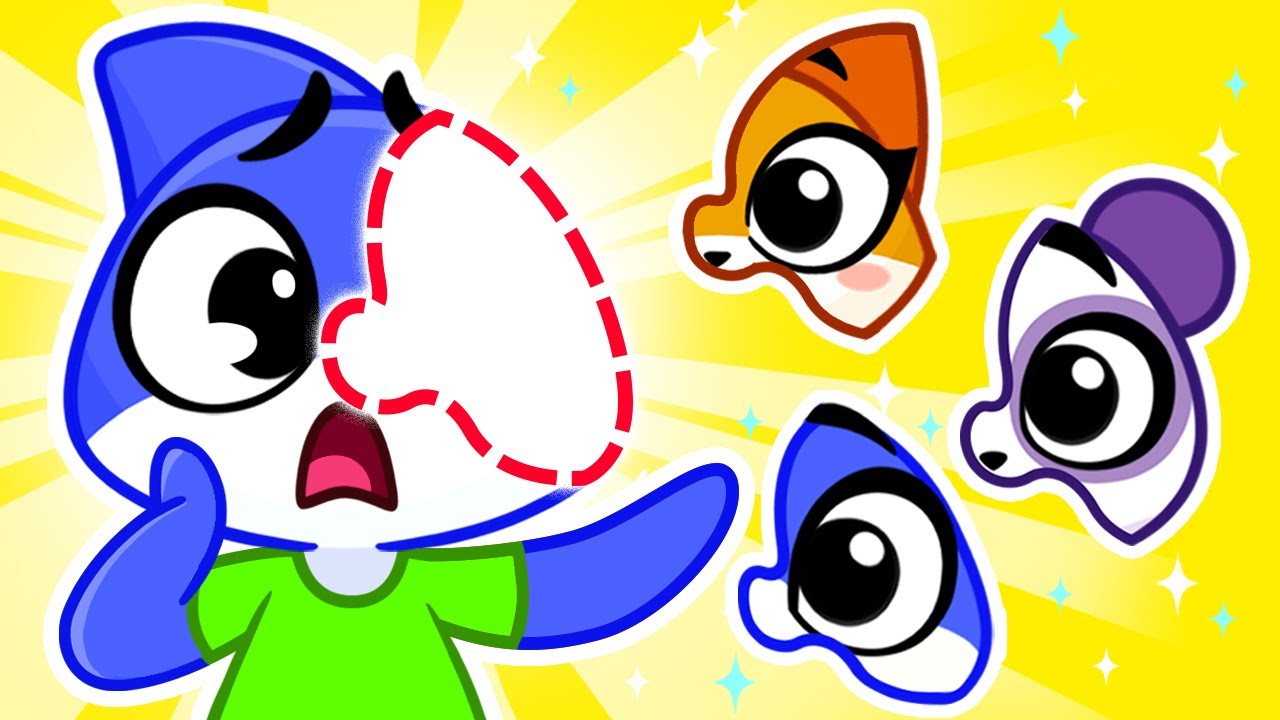 Juego de Rompecabezas de Caras 😎 Juego de Rompecabezas de Cuerpos | Sharky y Sparky