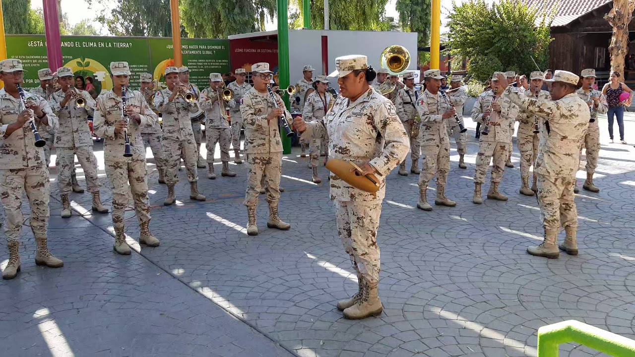 Banda de música segunda REGION MILITAR MEXICALI, B.C.