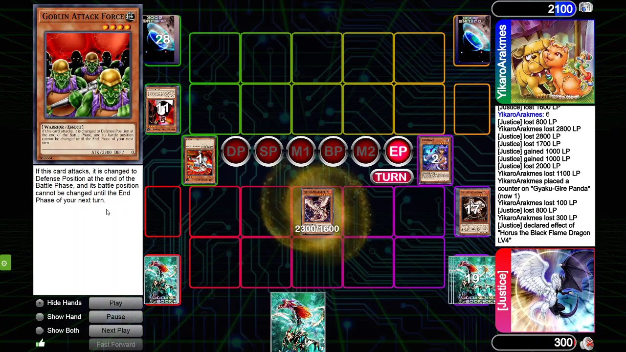 Horus Control vs Earth Beatdown | Goat Format/Time Wizard 2005 gameplay