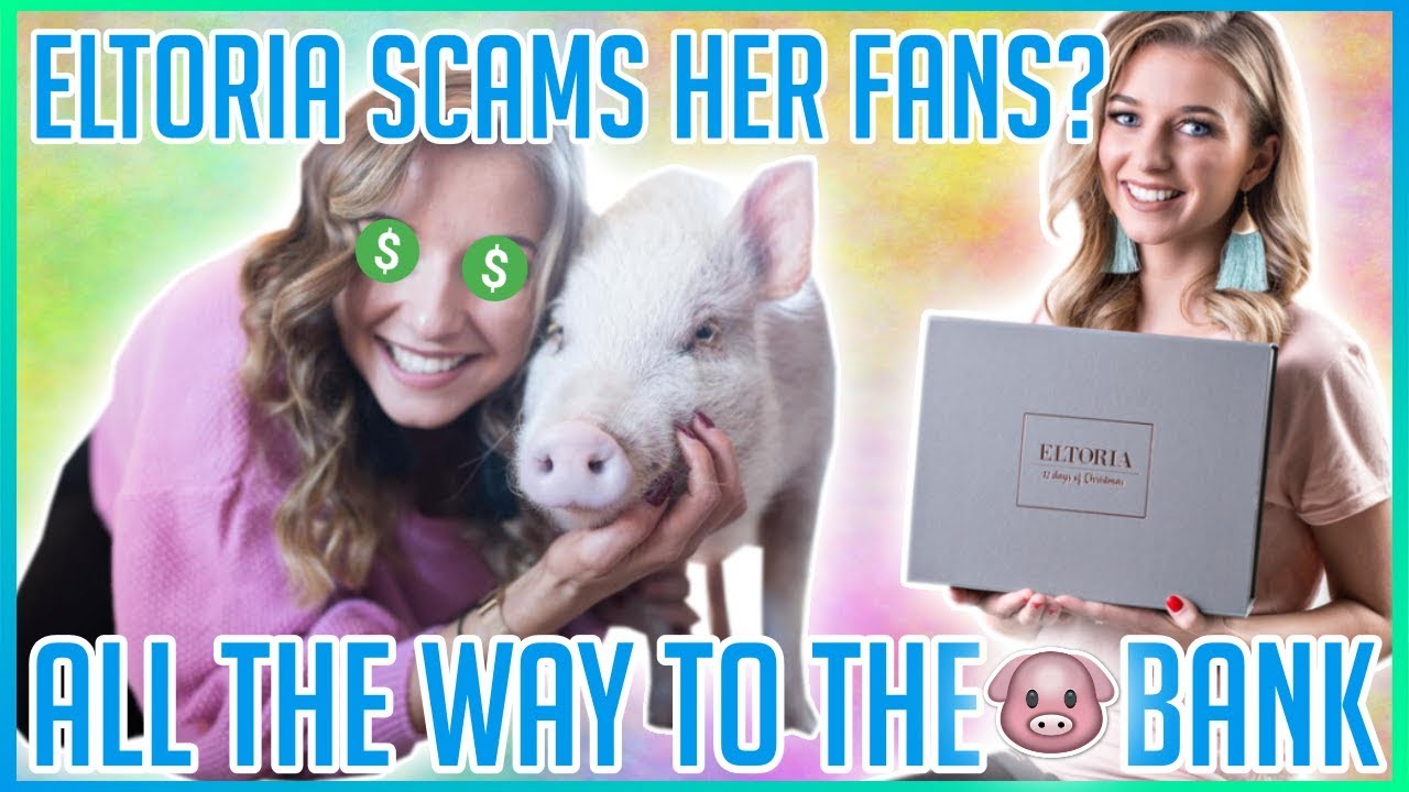 The Eltoria Advent Calendar Scandal - (she sold them her old used PR?)