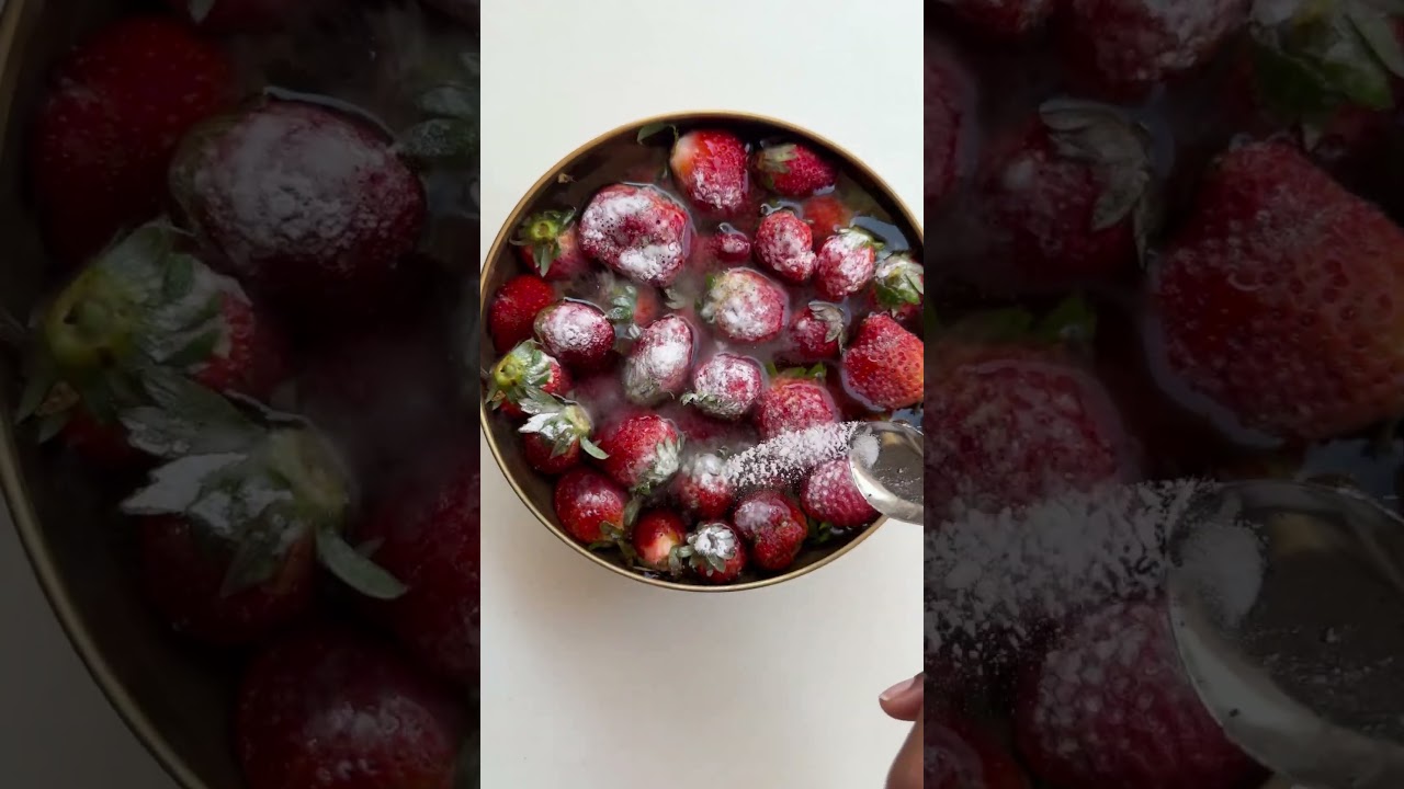 How to store strawberries 🍓 | Fresh upto 1 year #starwberry #starwberries #hacks
