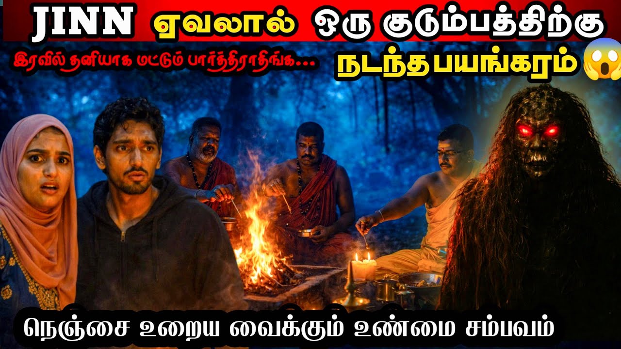 😱 ஜின்னை ஏவி விட்டதால் ஒரு குடும்பமே நிலைகுலைந்த பயங்கரம் Real Life Ghost Experience In Tamil