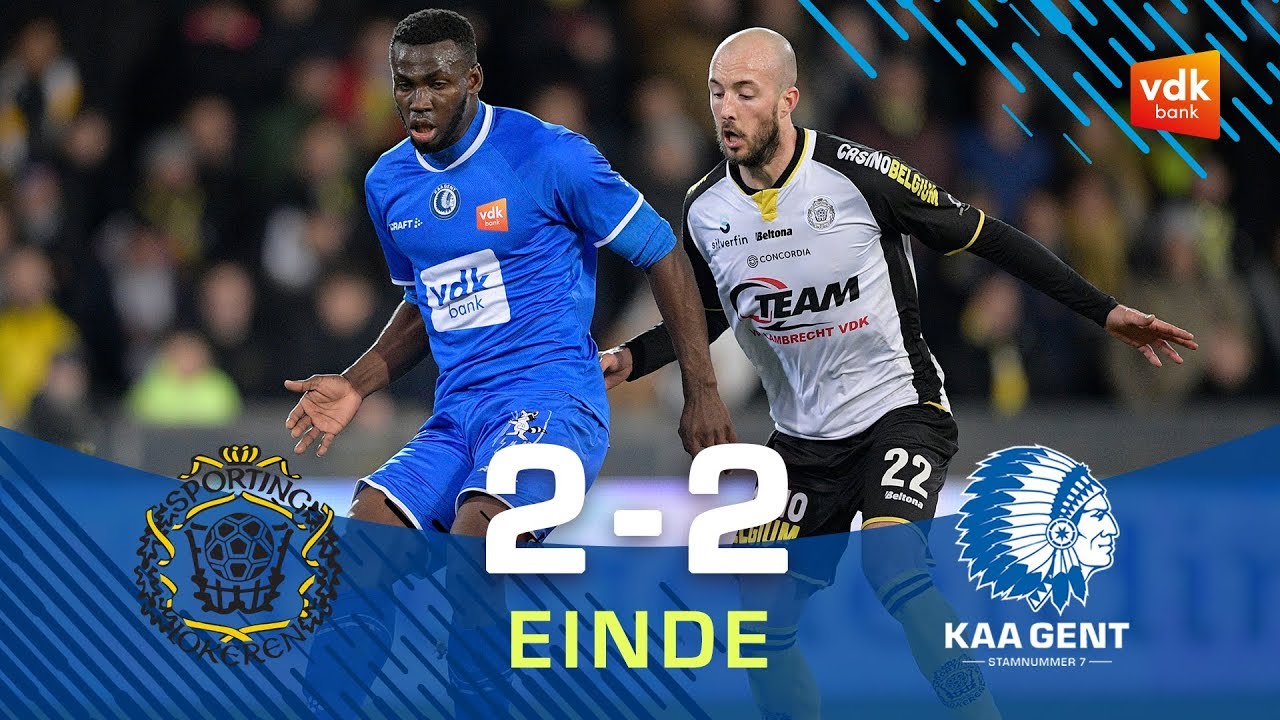 🎬 Lokeren - KAA GENT: 2-2