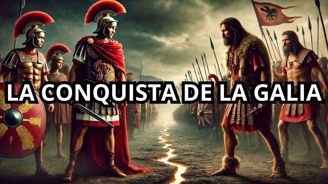 ¿Cómo Julio César Conquistó la Galia? ⚔️ La Guerra que Hizo Nacer al Imperio Romano: Historia Bélica