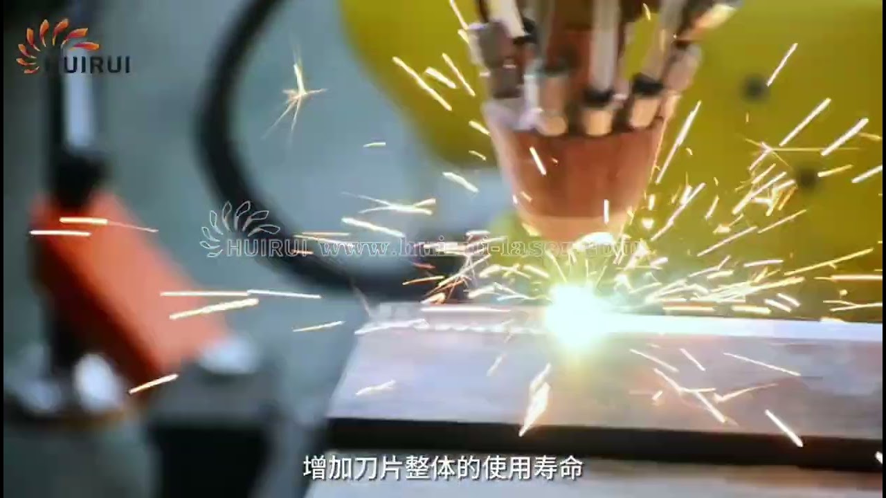 Laser cladding repair of agricultural machinery tools