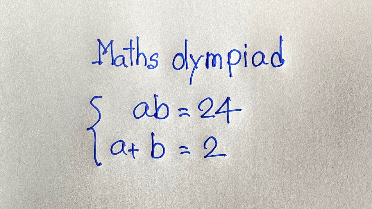 Germany | A nice german math olympiad question | Olympiad Algebra problem |