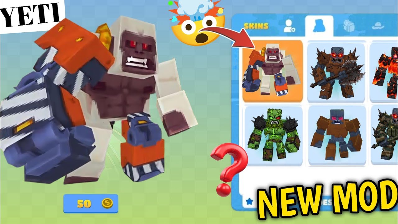 How To Unlocked Top 6 Dengerous Monster Yeti New Skins School Party Craft New Update 