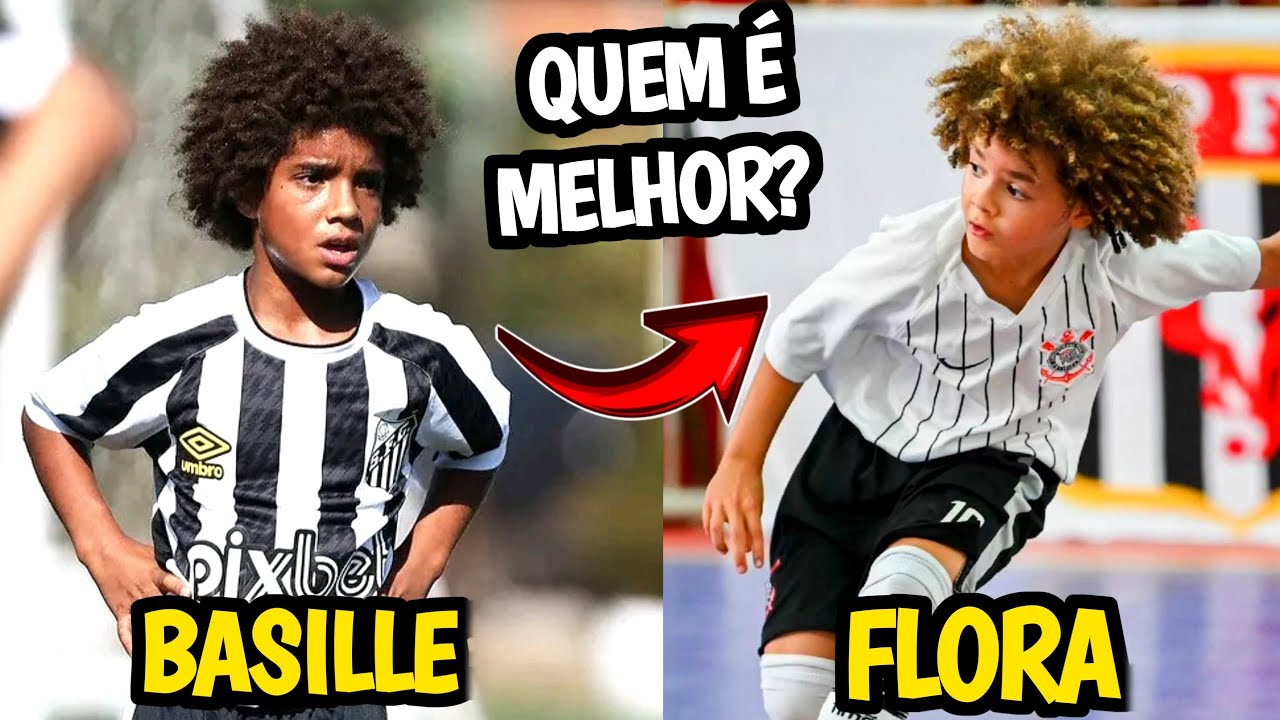 🚨FLORA X KAUAN BASILE QUAL DOS DOIS É MELHOR? CRAQUES MIRIM QUE PROMETEM CHOCAR O MUNDO DO FUTEBOL