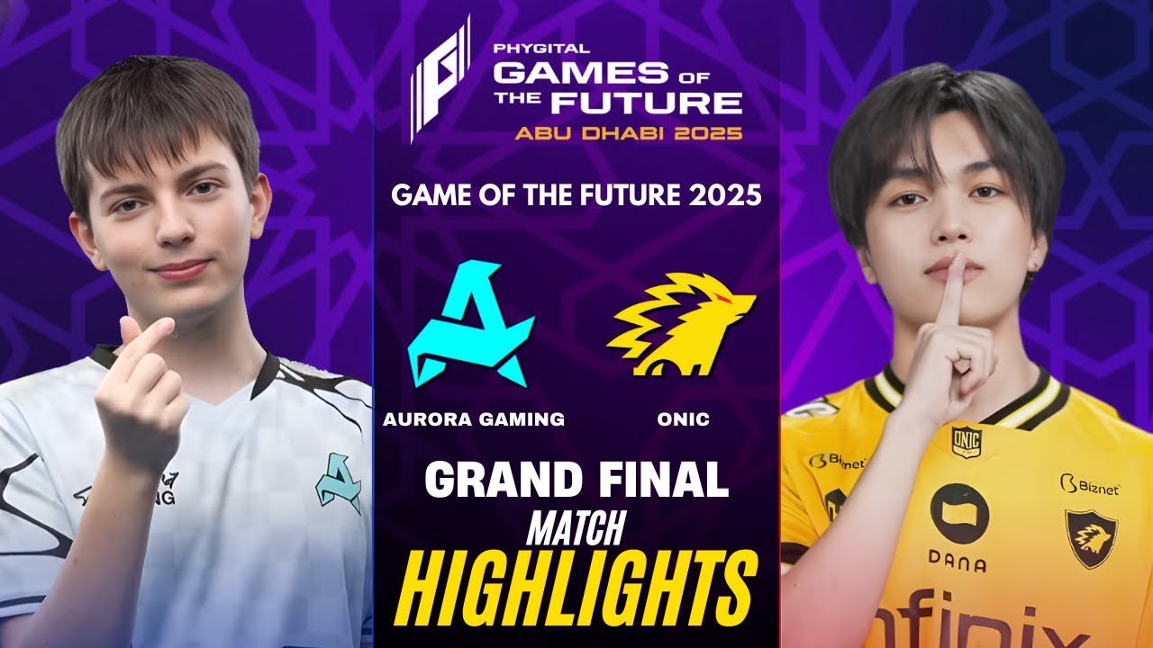 AURORA GAMING vs ONIC ID HIGHLIGHTS GOTF 2025 GRAND FINAL | AURORA vs ONIC