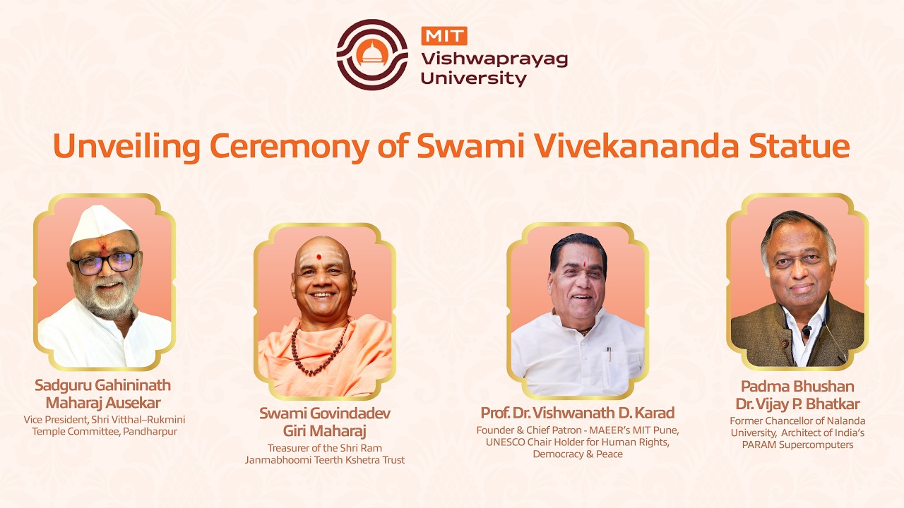 Vasant Utsav 2026 | Swami Vivekananda Statue Unveiling Ceremony