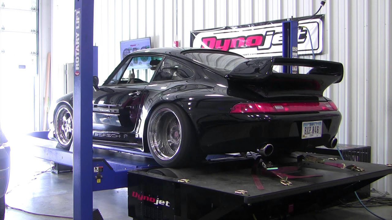 Porsche 911 Twin Turbo Dyno