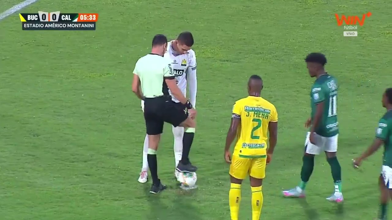 &iexcl;Gran cobro desde los once pasos de Andrey Estupi&ntilde;&aacute;n y Cali ya le gana al Atltico Bucaramanga!