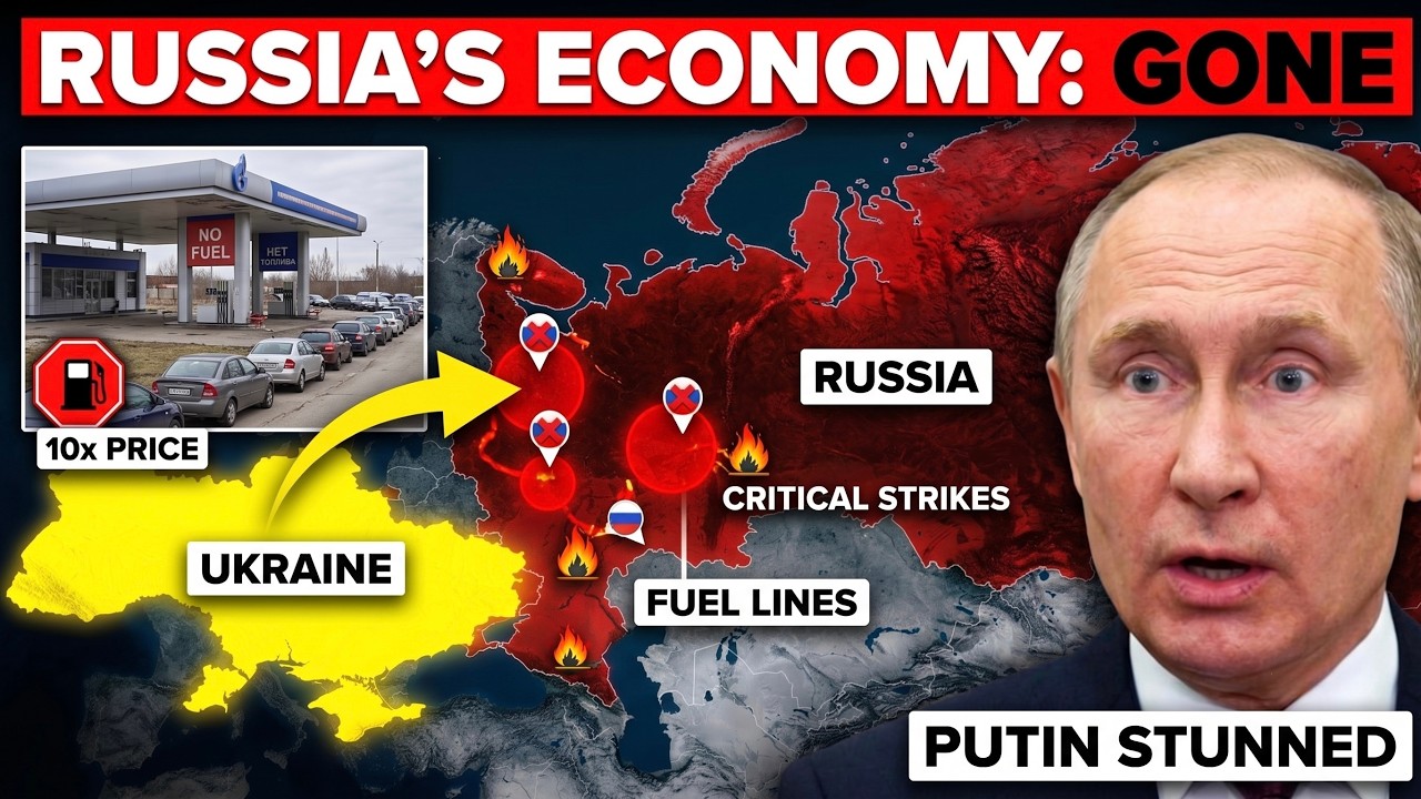 Russia Just Suffered the BIGGEST Fuel Shortage EVER&hellip;Ukraine Just SHUTS DOWN Putin's Biggest HOPES!