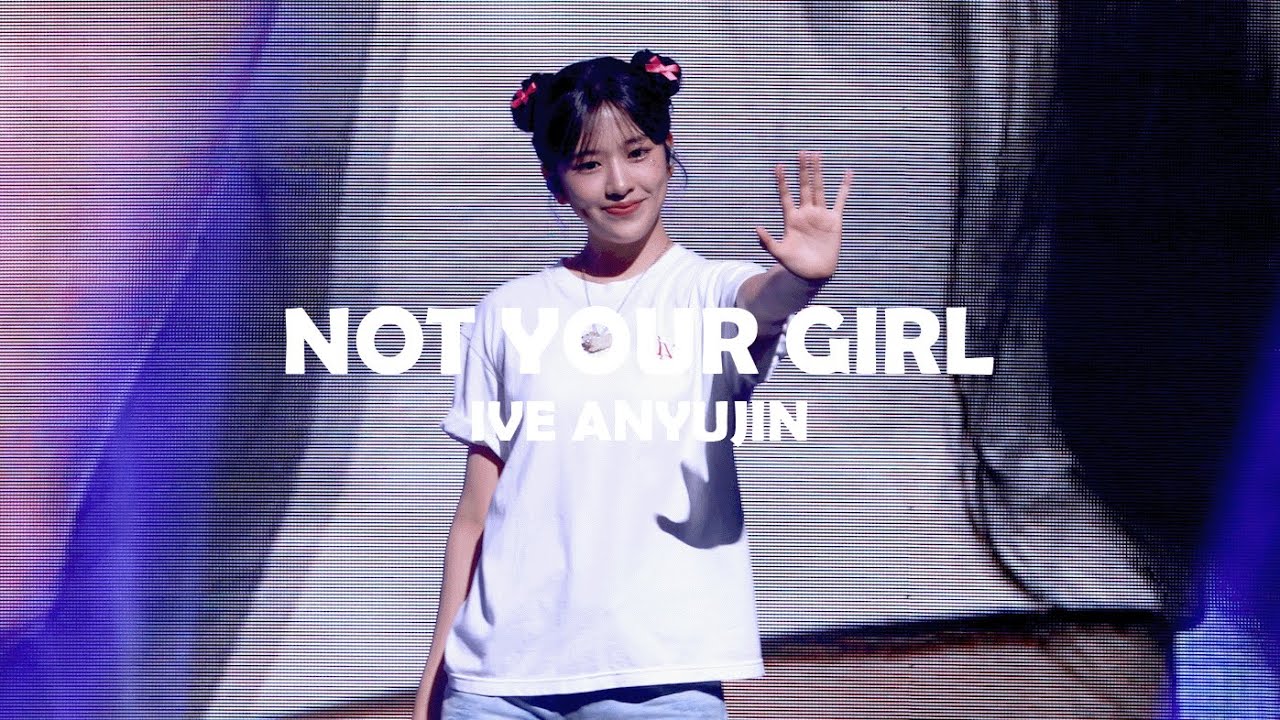 [4K] 230625 IVE FAN-CONCERT in Taipei NOT YOUR GIRL ANYUJIN FOCUS