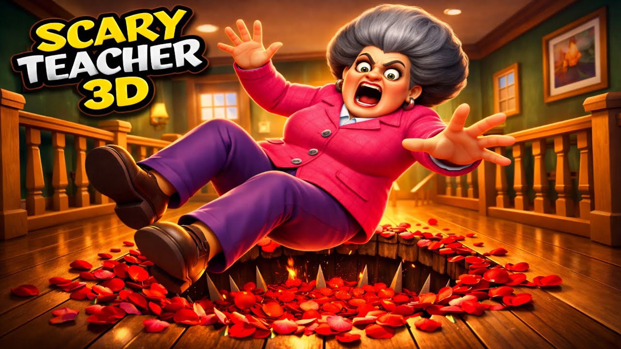 CATWALK CATASTROPHE  | SCARY TEACHER 3D FUNNY PRANK GAMEPLAY