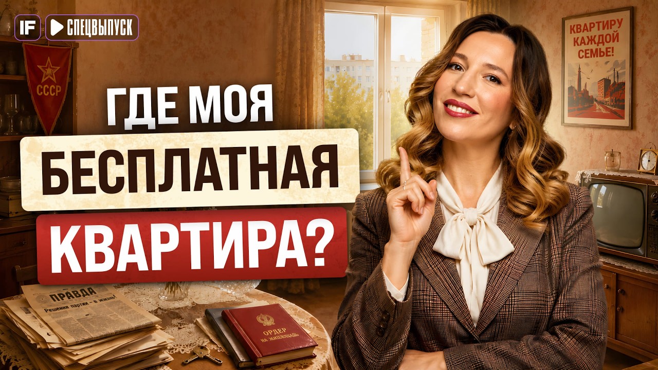 Как раньше БЕСПЛАТНО раздавали квартиры и кто может получить жилье от государства СЕЙЧАС?