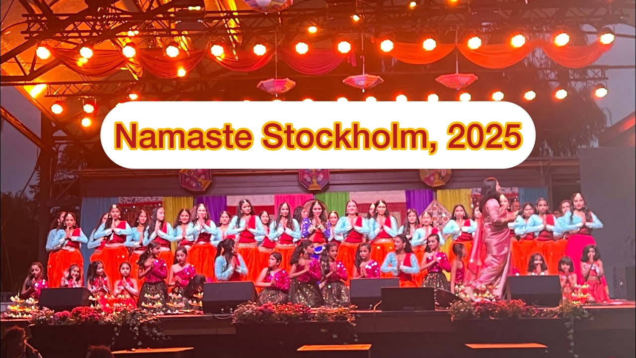 Alen dance performance Namaste Stockholm 2025