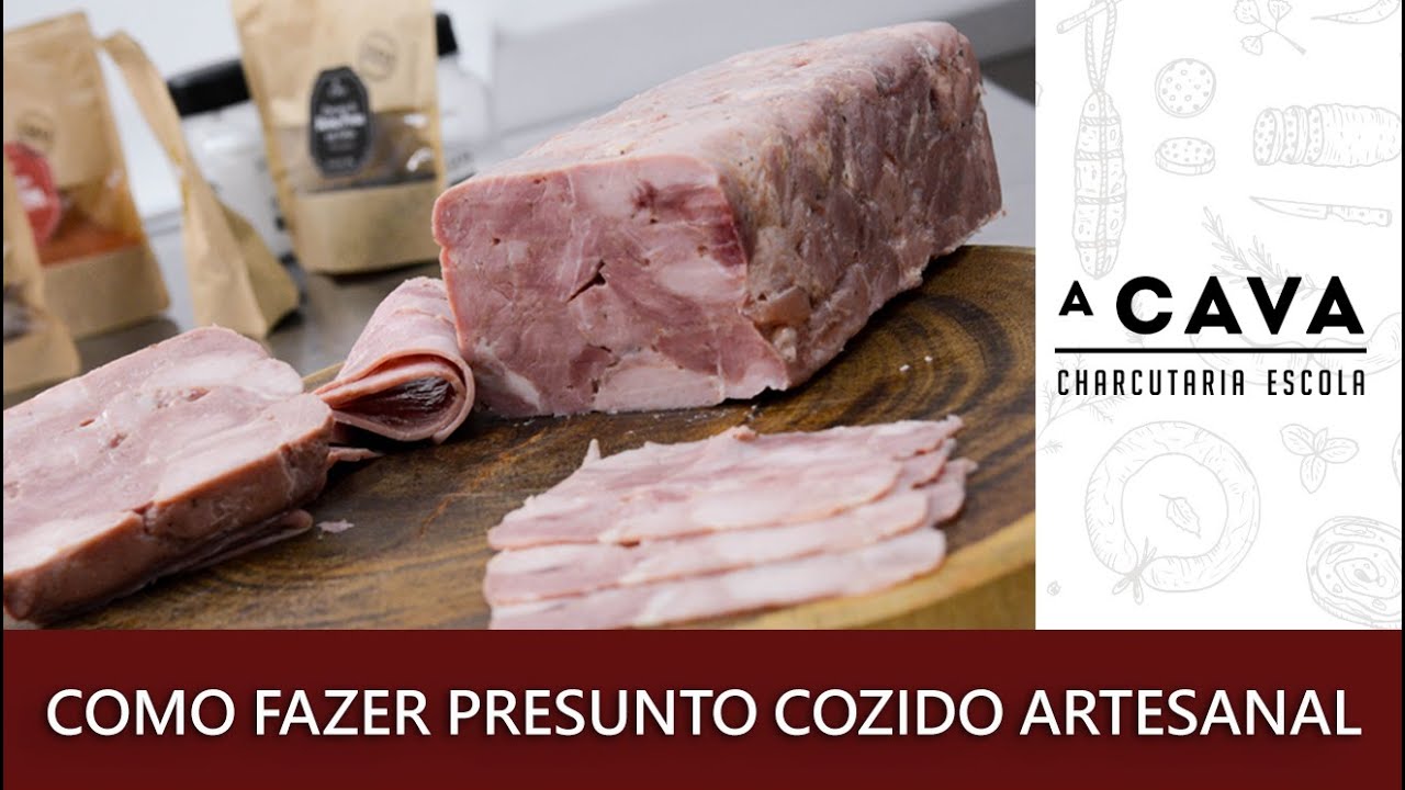 Como Fazer Presunto Cozido Artesanal