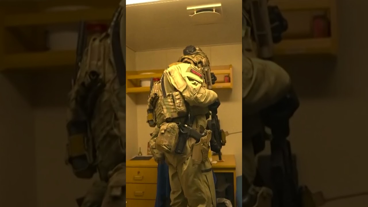 Dramatic Moment UK Forces Intercept Sanctioned Russian Shadow Oil Tanker #shorts