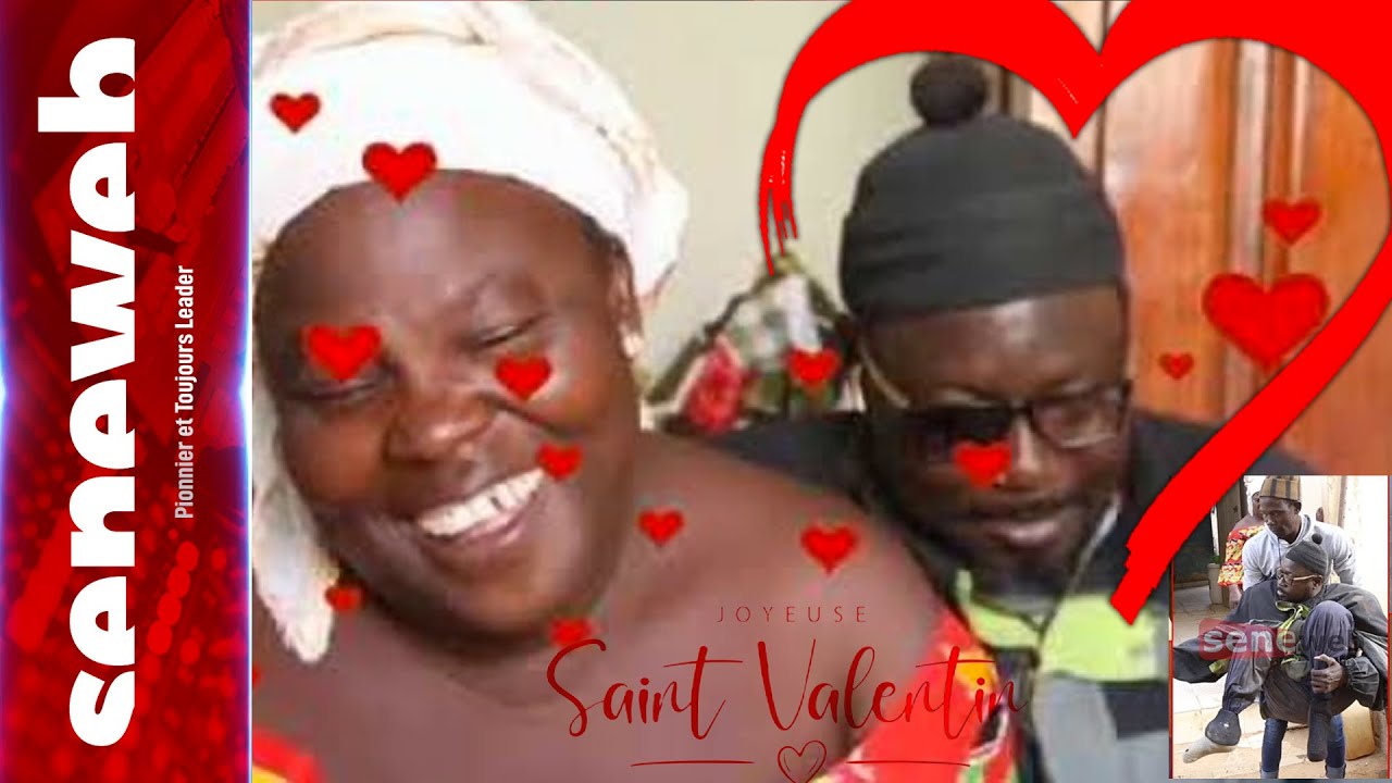 Saint-Valentin : Momar Sané et Awa Diouf : Quand l'amour triomphe du  handicap