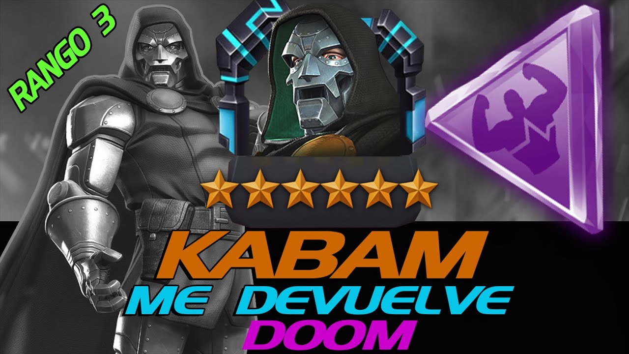 KABAM me devuelve a DOOM perdido en arenas directo a R3 | Marvel Contest of Champions |