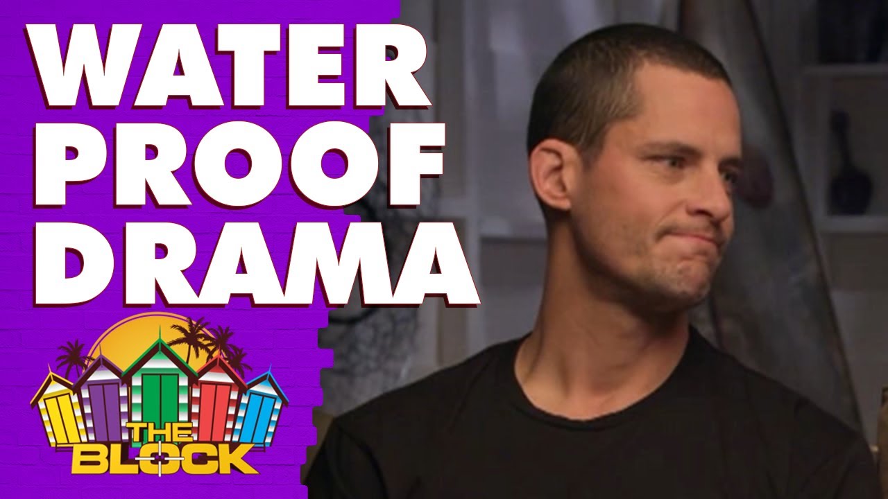 Luke and Jasmin's waterproofing doesn't meet Block standards | The Block 2020