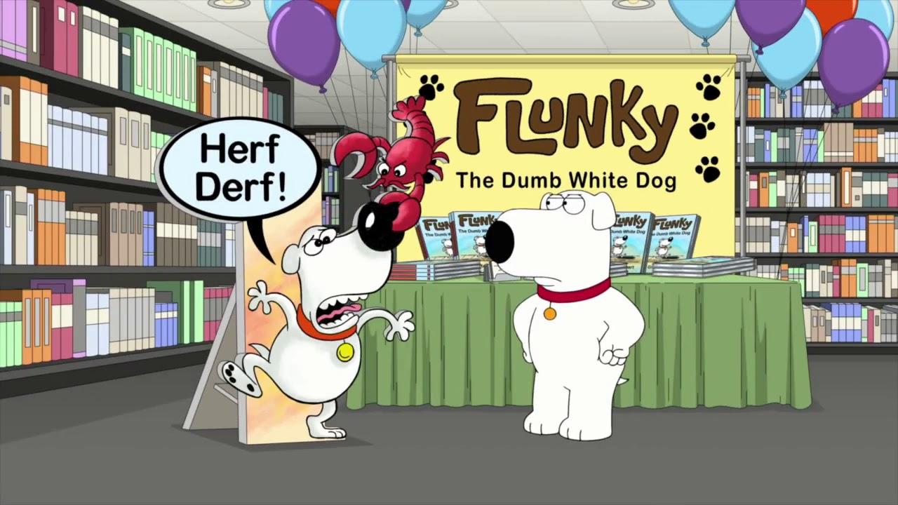 Family Guy - Hey, do you know where I could find any books about, um... 