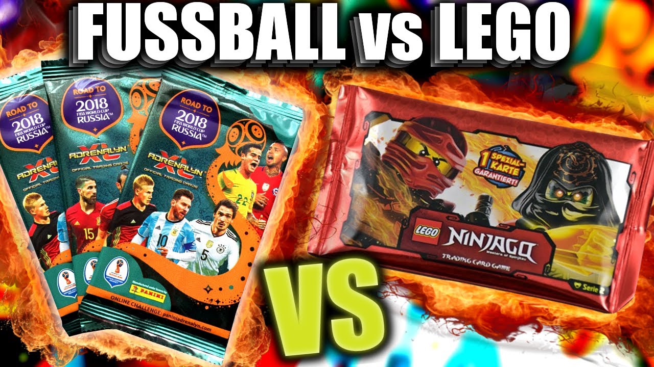 FUSSBALL vs LEGO UNBOXING BATTLE!!! WM 2018 vs NINJAGO!!!