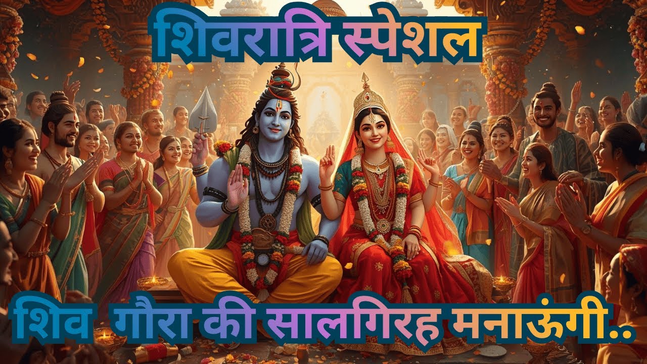 शिवरात्रि स्पेशल शिव गौरा की सालगिरह  मनाऊंगी...