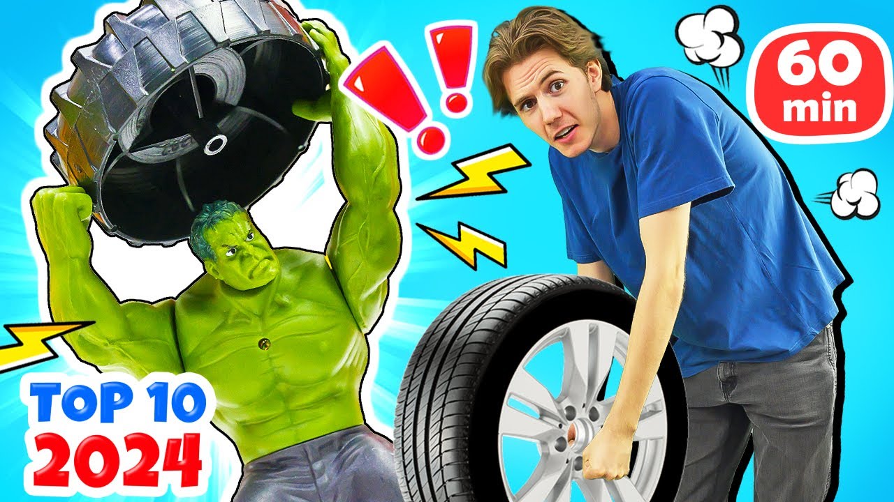 TOP 10 de jeux de r&eacute;paration de l&rsquo;ann&eacute;e 2024👍🚘🔧Vid&eacute;os pour gar&ccedil;ons avec des voitures