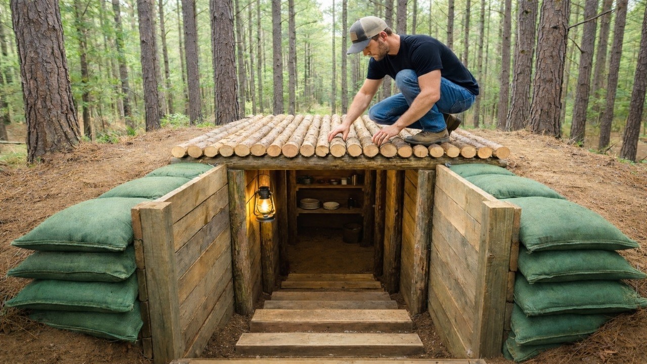 More Than a Shelter: A Hidden Underground Home