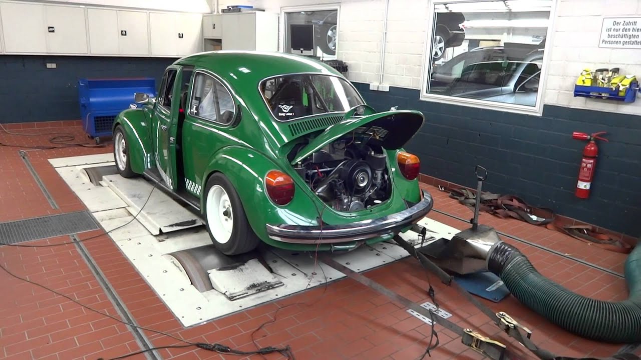 aircooled WBX 2400cc on dyno