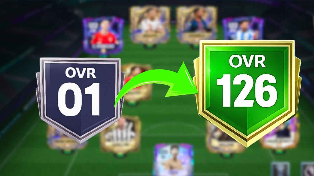 От 0 до 126 OVR! 😱 Моё лучшее улучшение состава в FC Mobile UTOTY