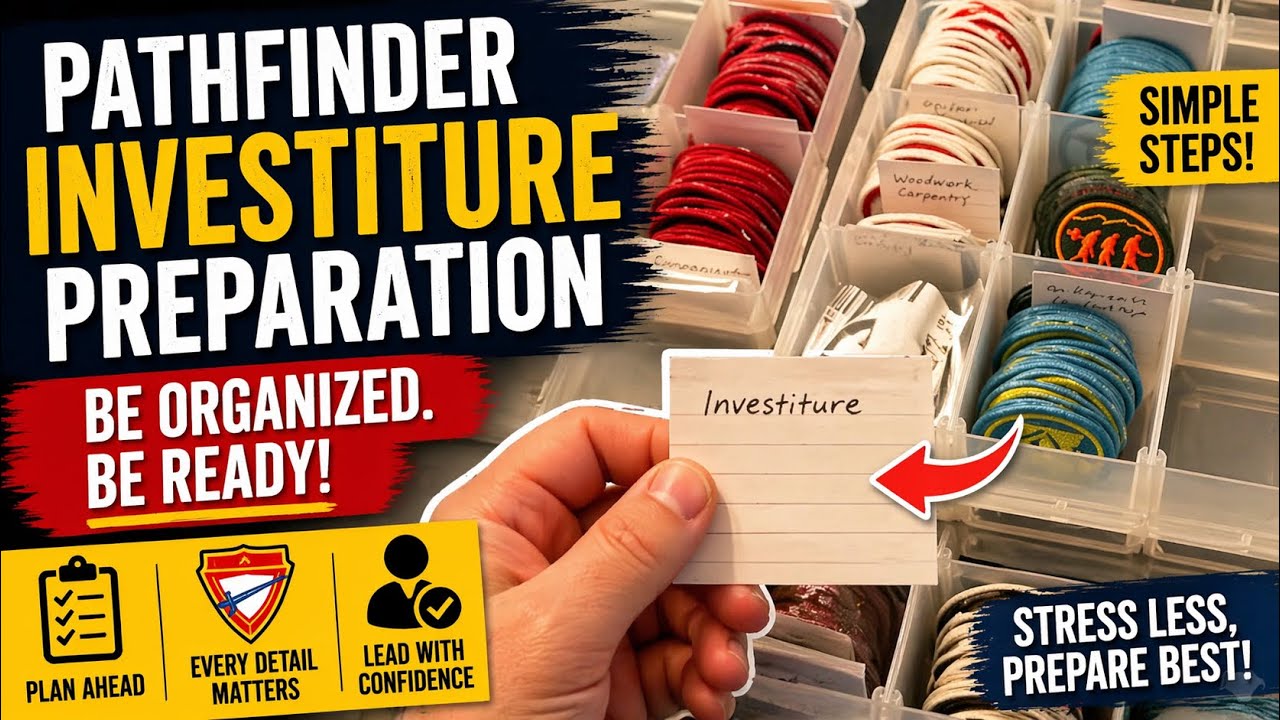 Pathfinder Investiture Preparation