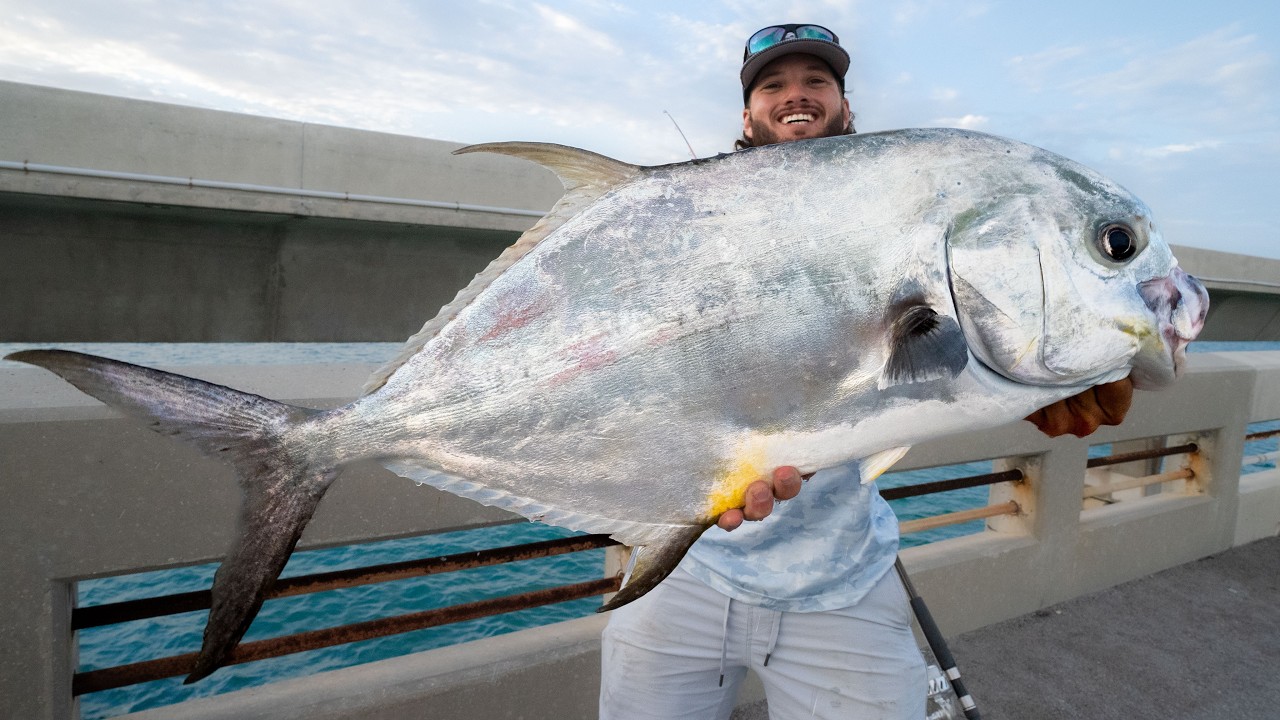 WORLD'S Most Challenging Fish to Catch... (Florida Keys Bridge Fishing)