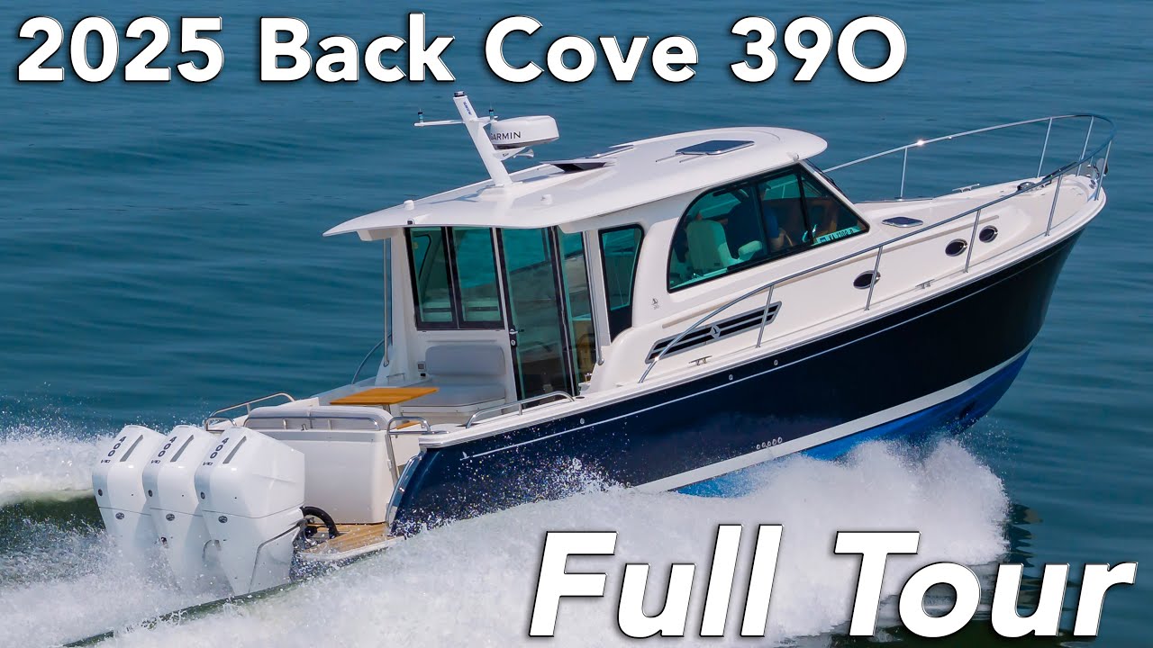 2025 Back Cove 39O – Flag Blue Hull, Loaded w/ Upgrades