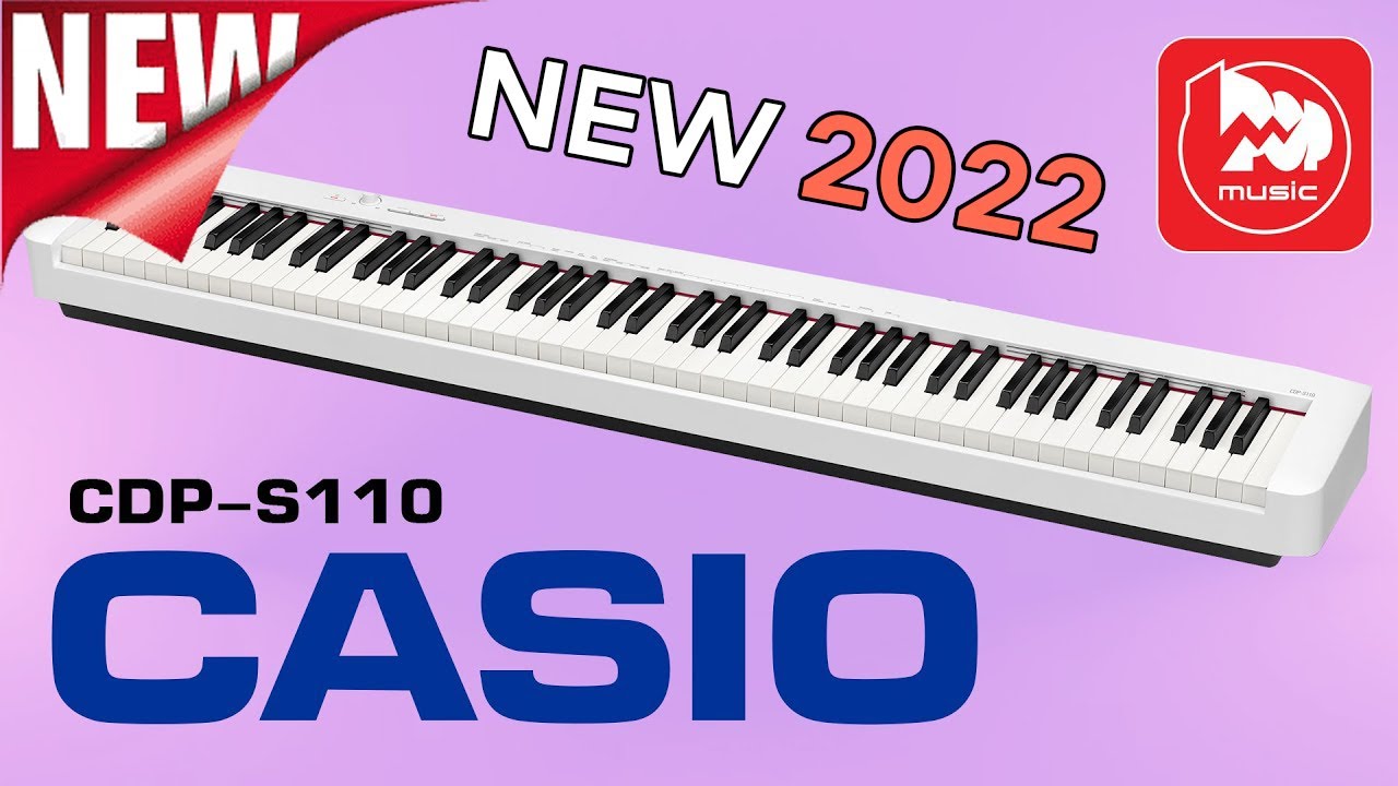Цифровое пианино Casio CDP-S110 - новинка в линейке компактных клавиш