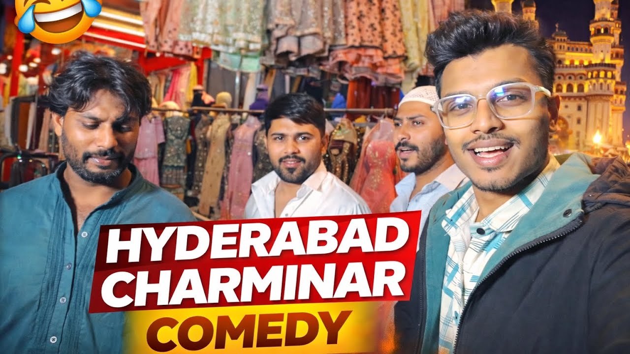 COMEDY AT CHARMINAR WITH FRIENDS 😂 || HYDERABADI COMEDY 2026 || LATEST  VIDEOS #comedy #charminar 