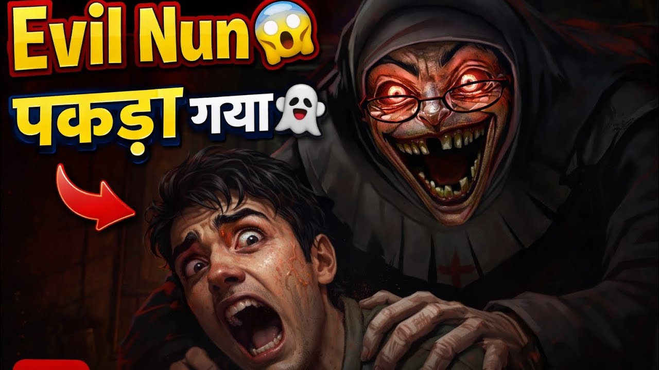 Evil Nun 😱 horror game 🎮 #viral #games 