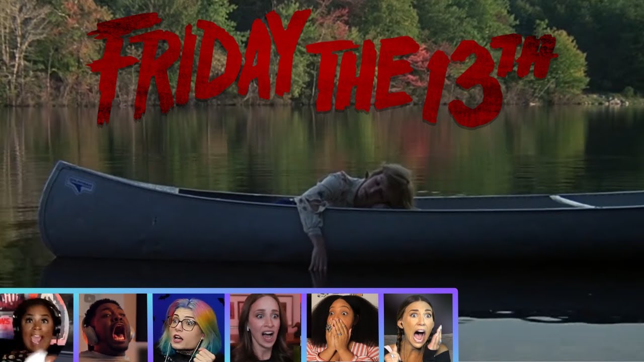 Reactors Reacting to FINAL BOAT SCENE | Friday the 13th (1980)
