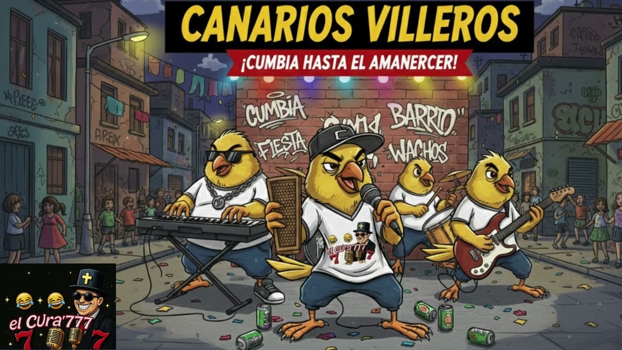 Los Canarios Cumbiancheros 🕺💛 | Cumbia villera alegre para no parar de bailar