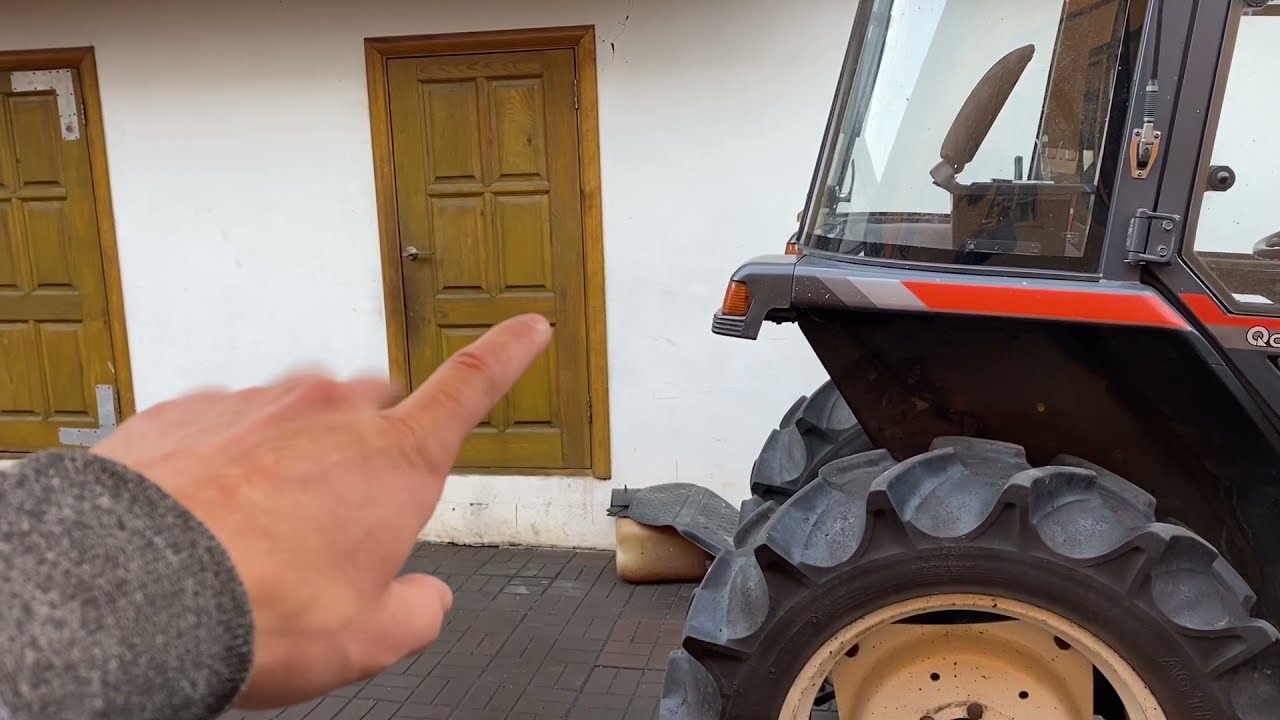 Kubota GL-25 замена манжеты на поршне навески