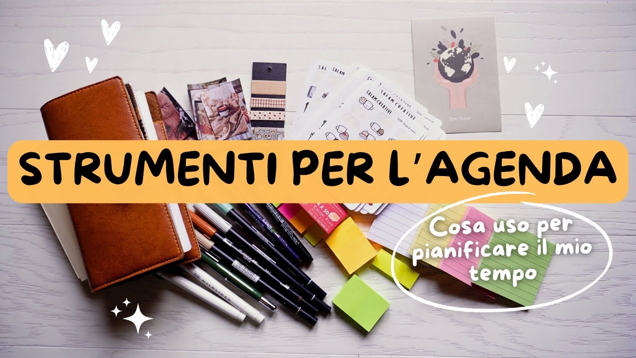 COSA USO PER ESSERE PRODUTTIVA - Strumenti che utilizzo per PIANIFICARE IL MIO TEMPO | Creativemme