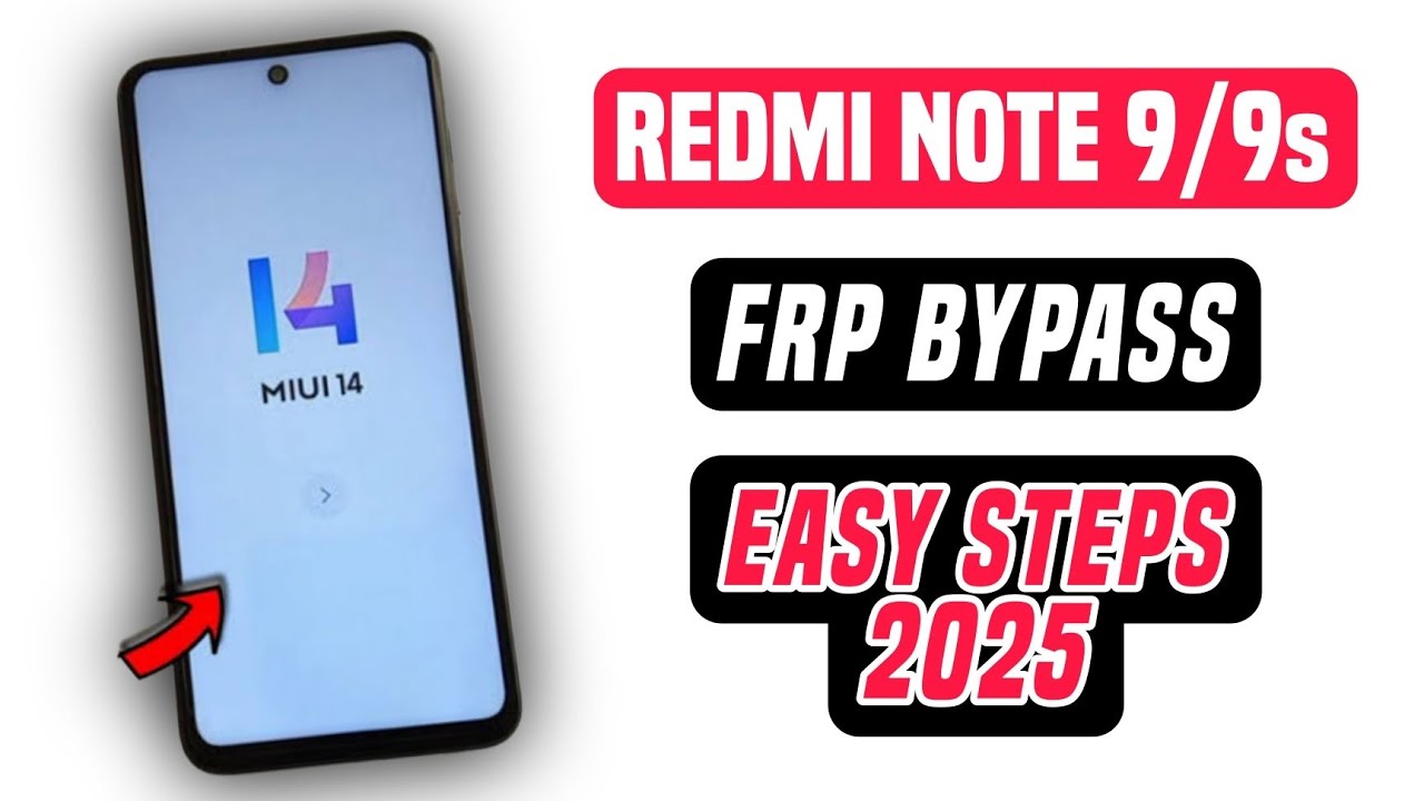 Redmi Note 9 / 9S FRP Bypass 2025 | No PC 100% Working