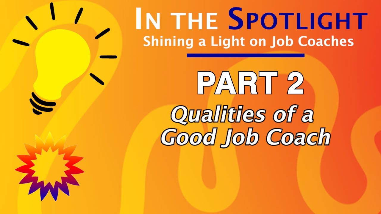 Qualities of a Good Job Coach | Self-Determination | WI Board for People w/ Develop. Disabilities