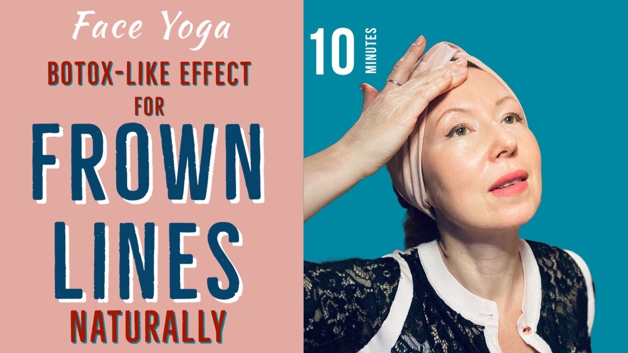 BOTOX-Like EFFECT for FROWN LINES - Minimise the Frown Lines on Forehead